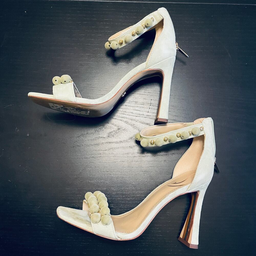 Sam Edelman Luella Pistachio Slide - Women Size 7.5 - Light Green